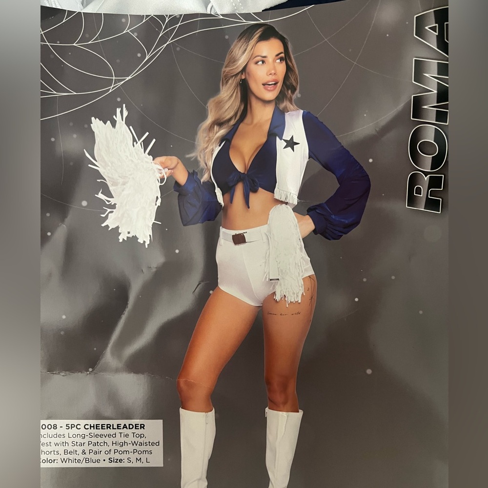 Dallas cowboys cheerleader costume